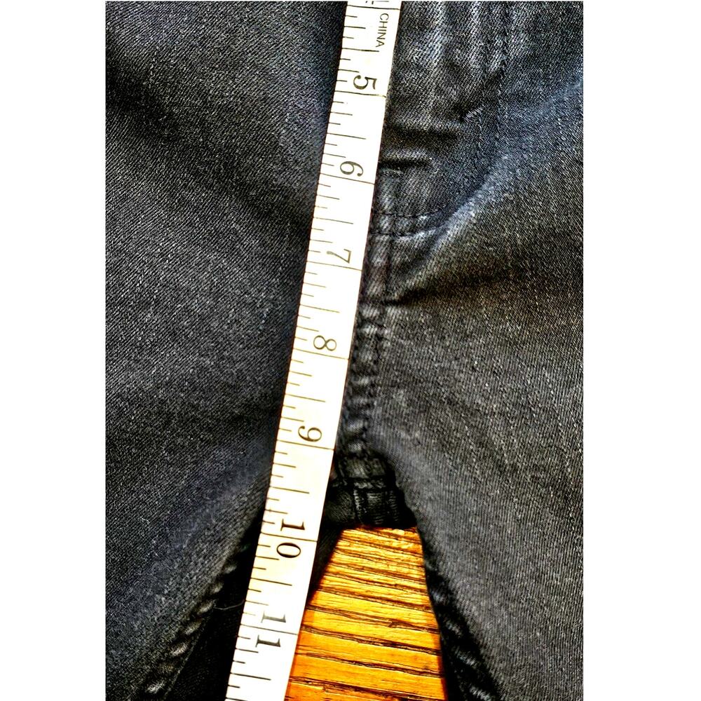 Levis Signature Jeans 26 Black Skinny Jean Levi Strauss Co Adjustable Waist - Picture 10 of 10